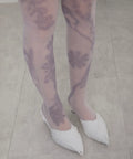 【flare up】 Daydream Tights [Violet / Burgundy]