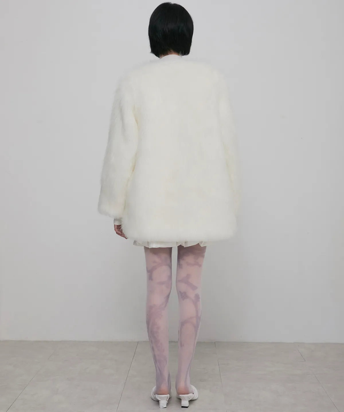 【flare up】 Daydream Tights [Violet / Burgundy]