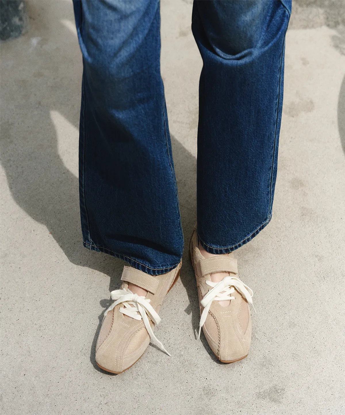 【KHIHO】 PINKING MARY JANE SNEAKERS - 11 colors