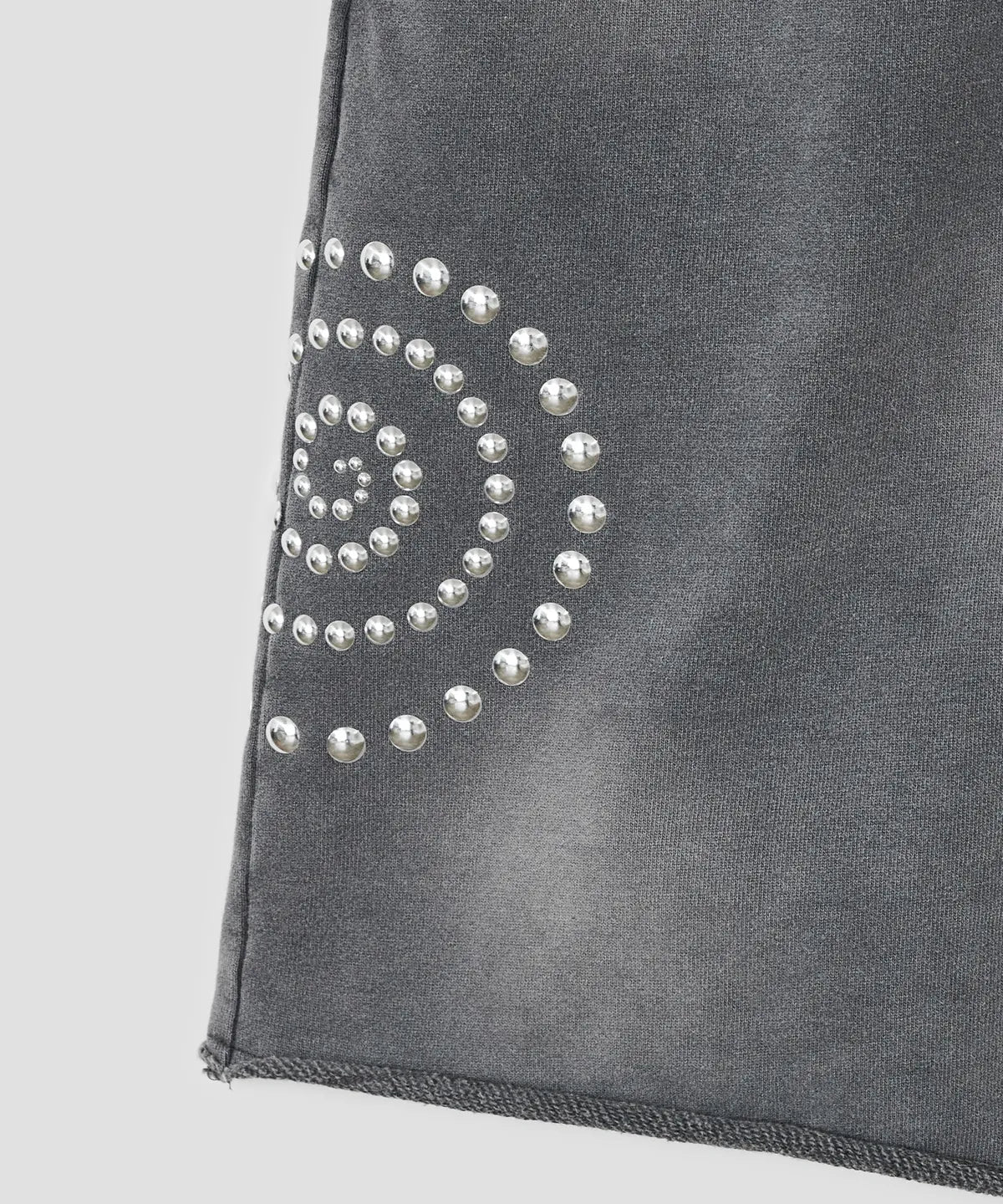 【typeservice】 Washed Hotfix Shorts [Charcoal]
