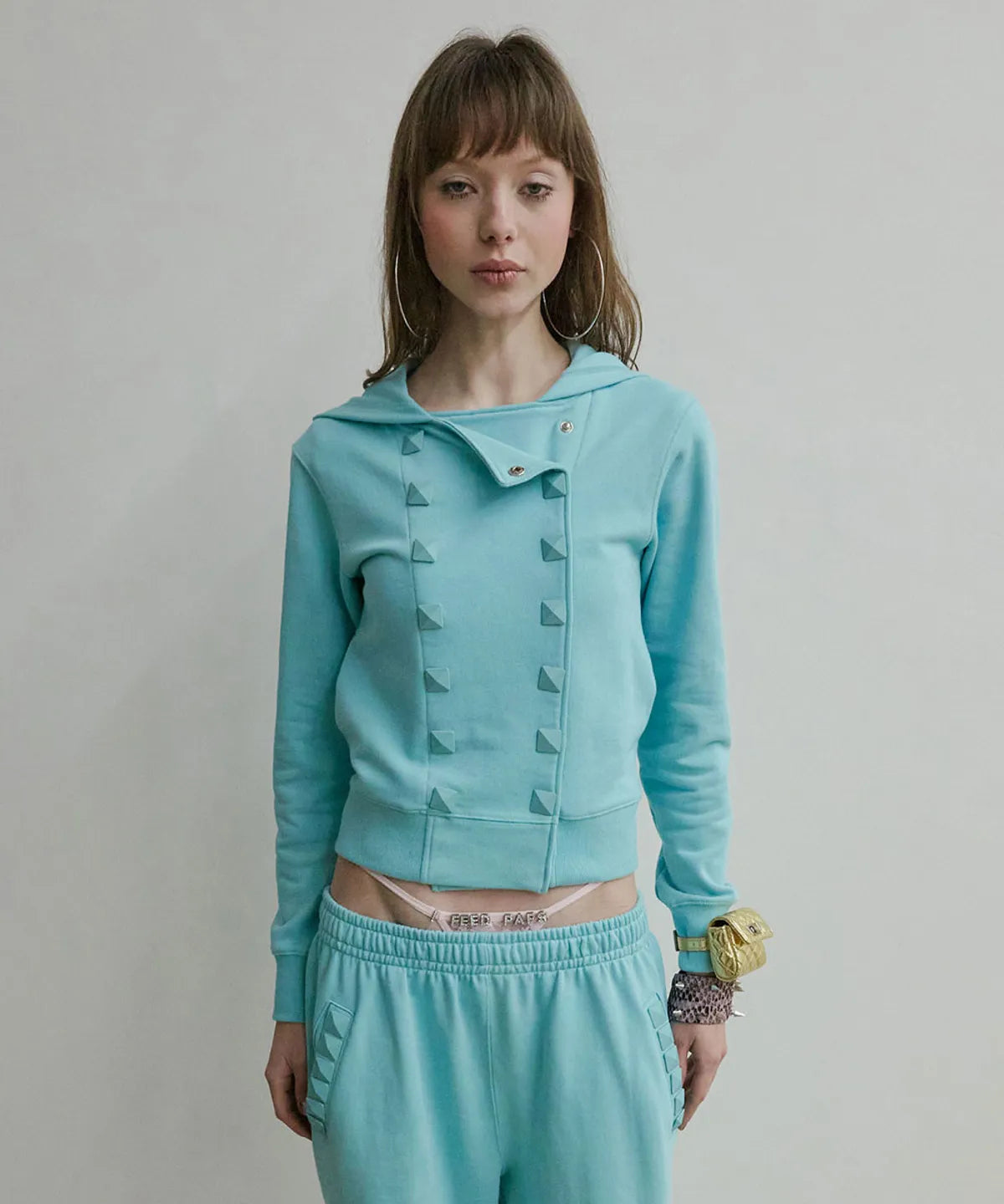【SCULPTOR】Napoleon Stud Hoodie - 3 colors