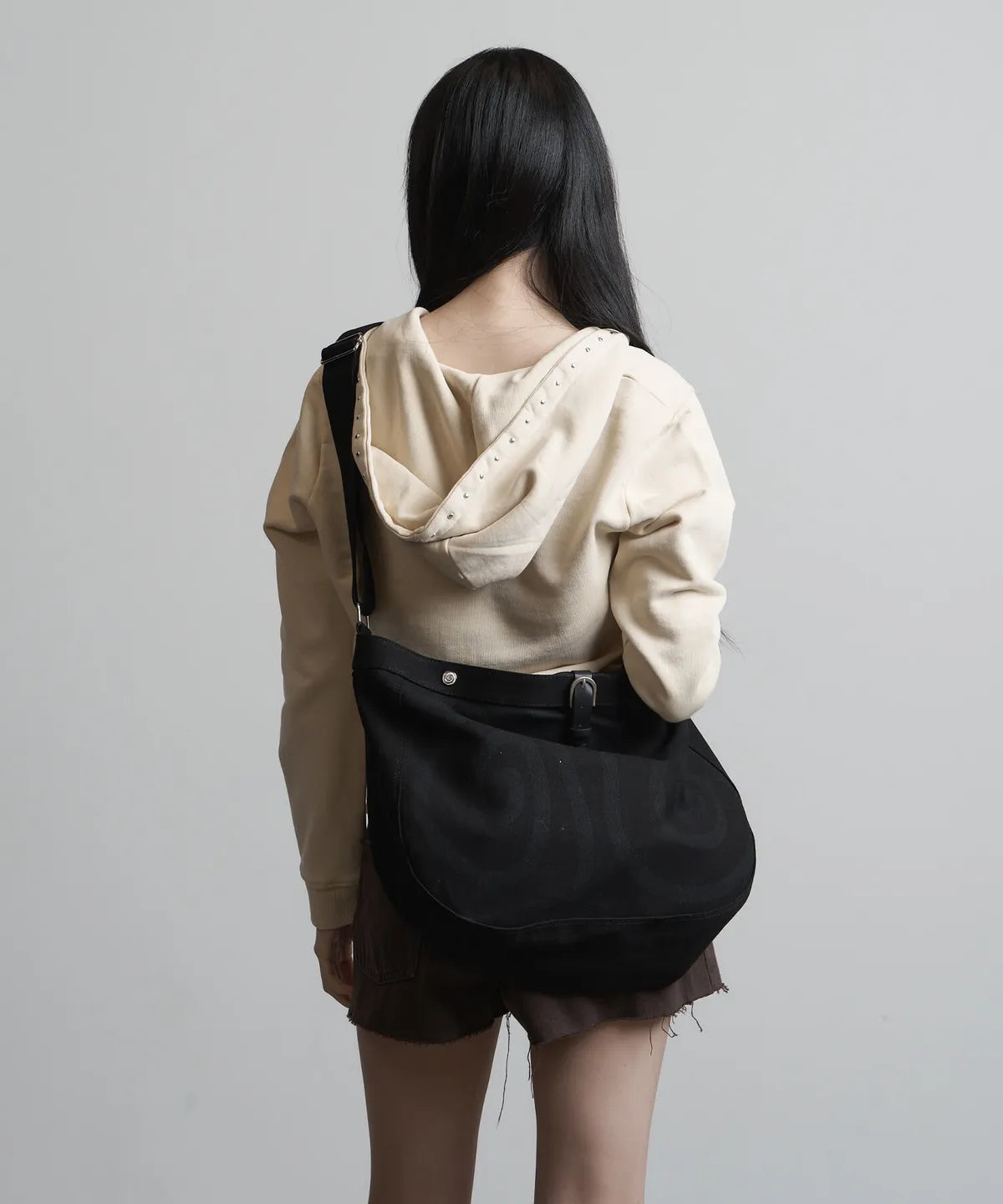 【peanut loop】Spiral Canvas cross bag - 4 colors