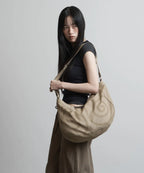 【peanut loop】Spiral Canvas cross bag - 4 colors