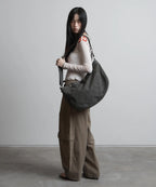 【peanut loop】Spiral Canvas cross bag - 4 colors