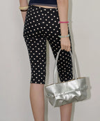 【OTIE】Tied boat bag [ MINT / BLACK / PINK / WHITE / SLIVER ]