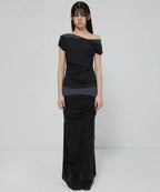 【Flare up】2-Layered Top [4 colors]