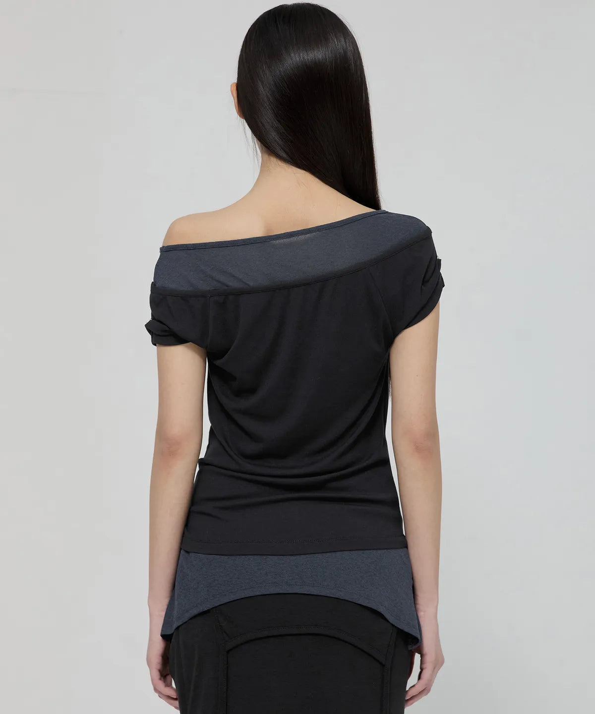 【Flare up】2-Layered Top [4 colors]