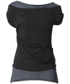 【Flare up】2-Layered Top [4 colors]