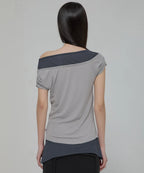 【Flare up】2-Layered Top [4 colors]
