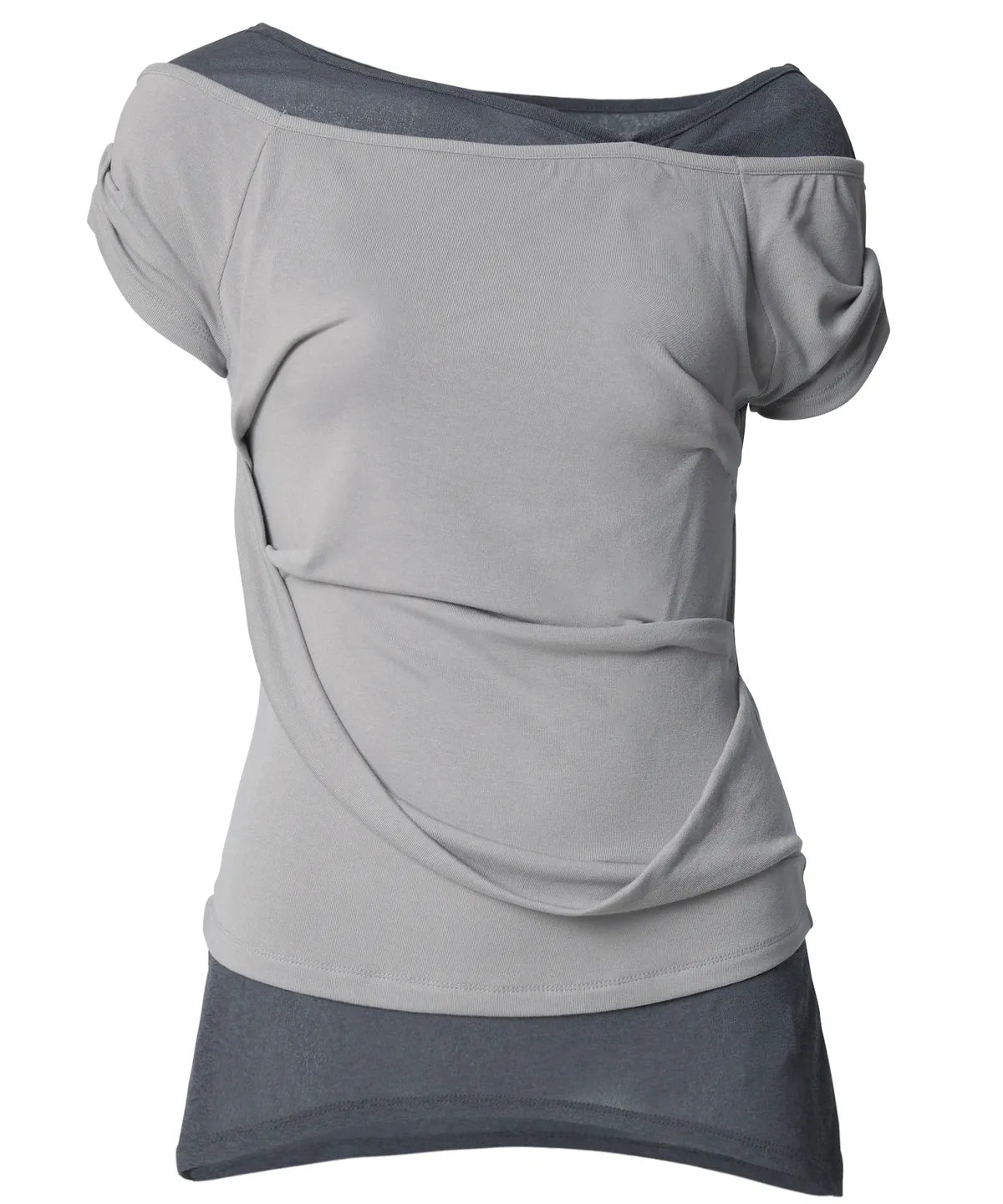 【Flare up】2-Layered Top [4 colors]