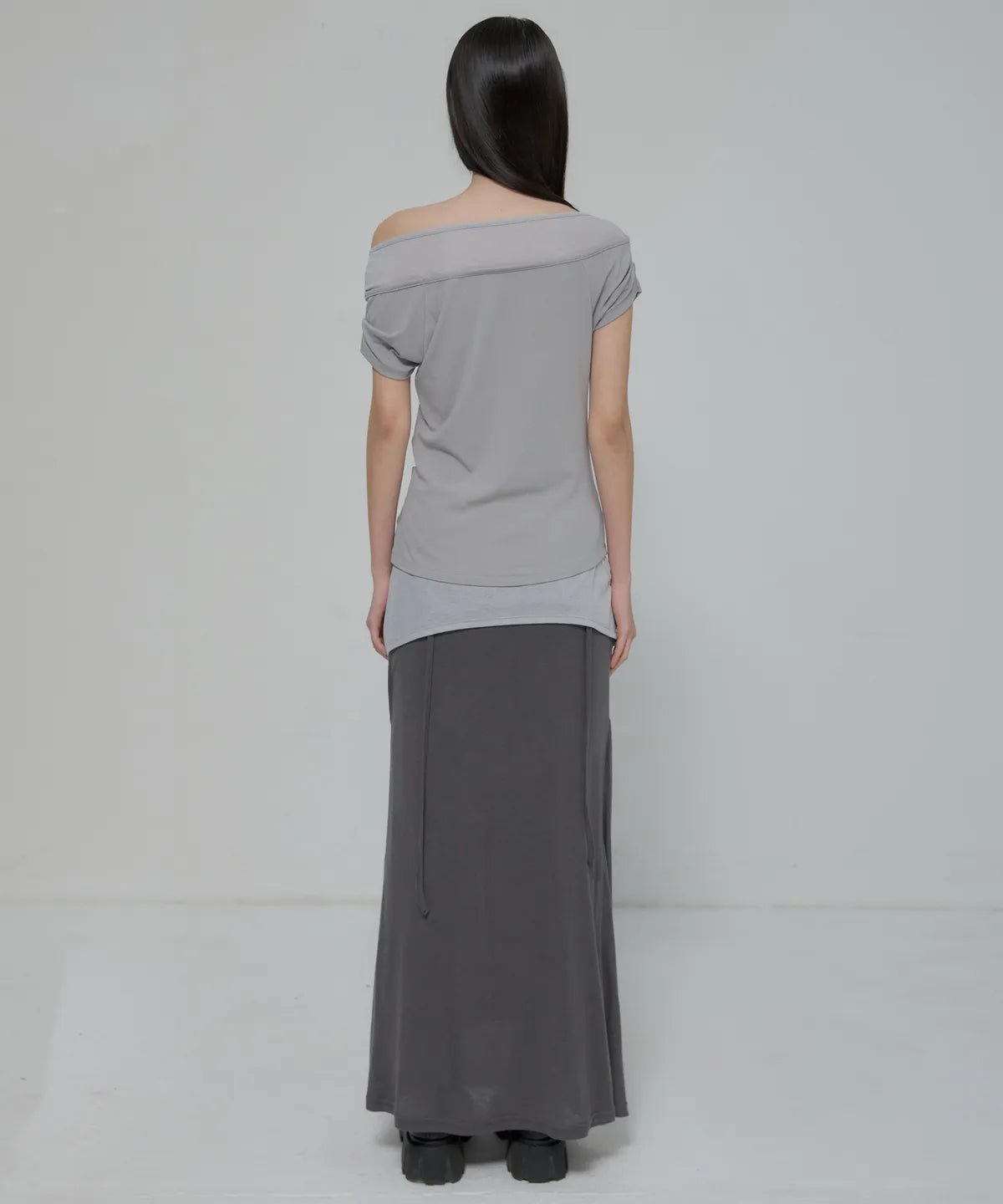 【Flare up】2-Layered Top [4 colors]