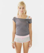 【SCULPTOR】Lazy Sleeveless Layered Tee - 3 colors