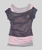 【SCULPTOR】Lazy Sleeveless Layered Tee - 3 colors