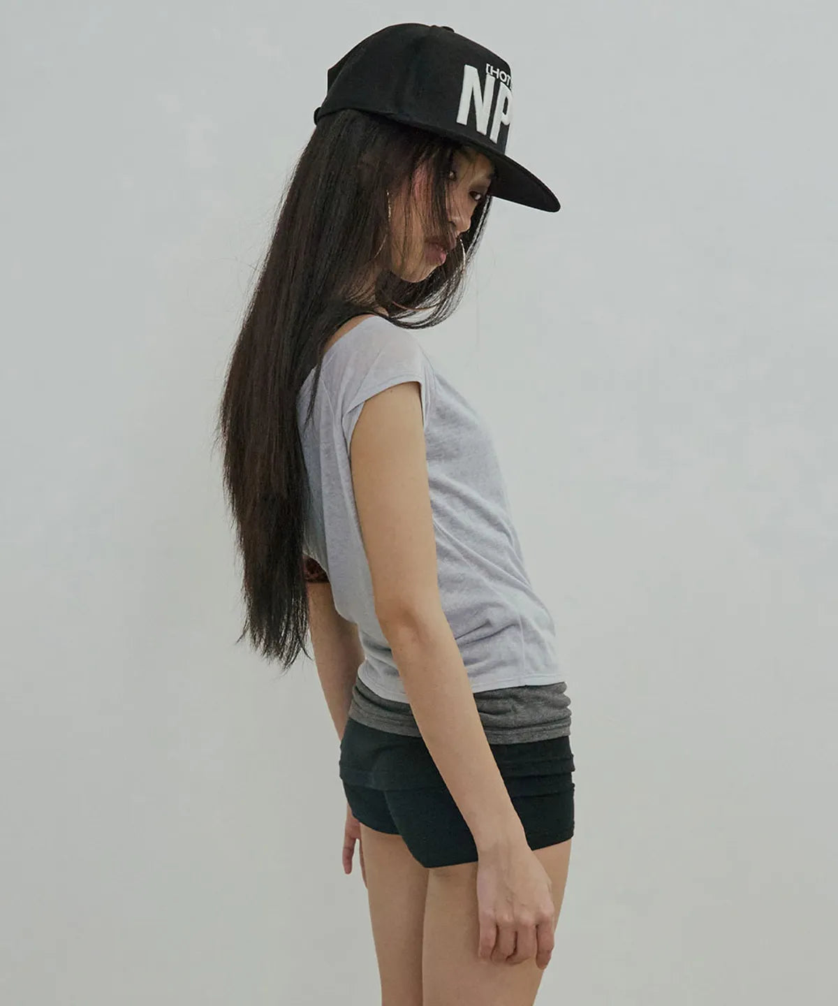 【SCULPTOR】Lazy Sleeveless Layered Tee - 3 colors