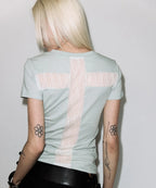 【Fancy Club】BACK CROSS TEE [5 colors]