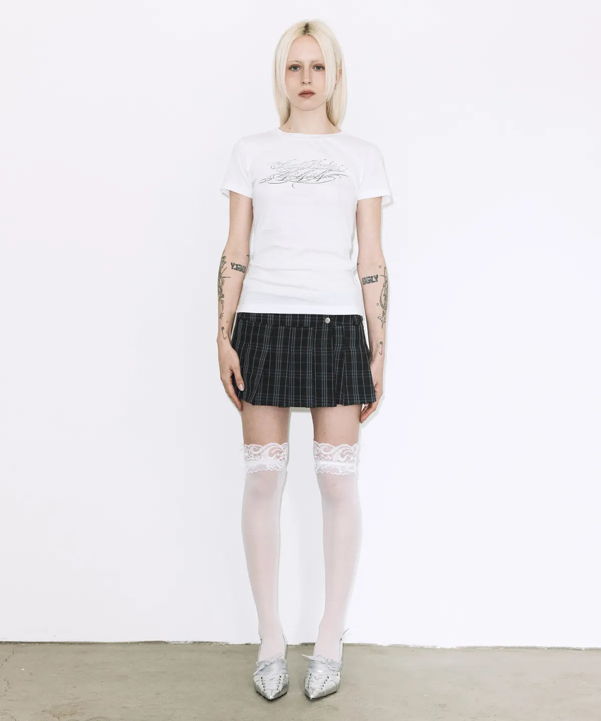 【Fancy Club】BACK CROSS TEE [5 colors]
