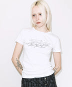 【Fancy Club】BACK CROSS TEE [5 colors]