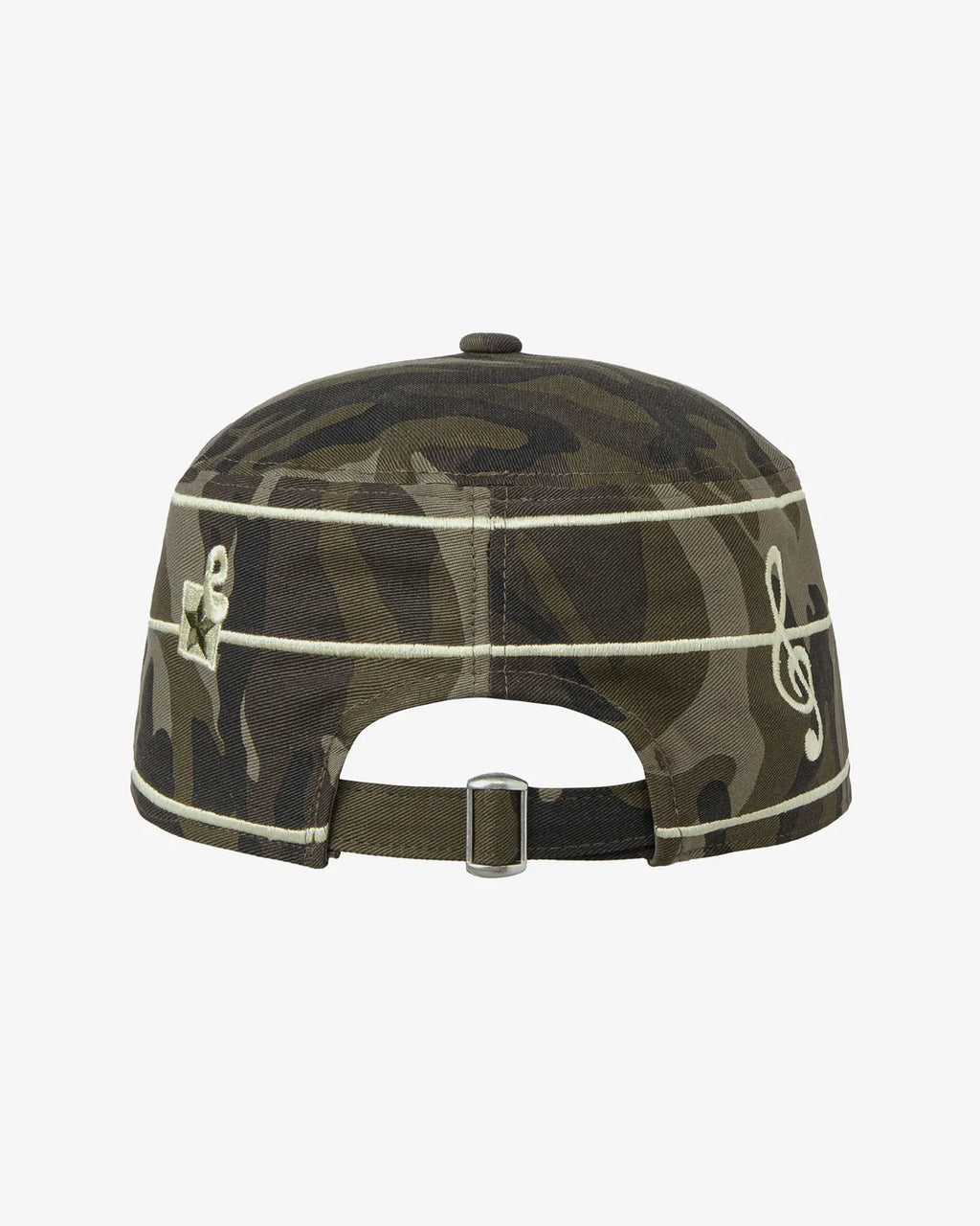 【aeae】A LOGO PILLBOX CAP [ CAMO / NAVY ]