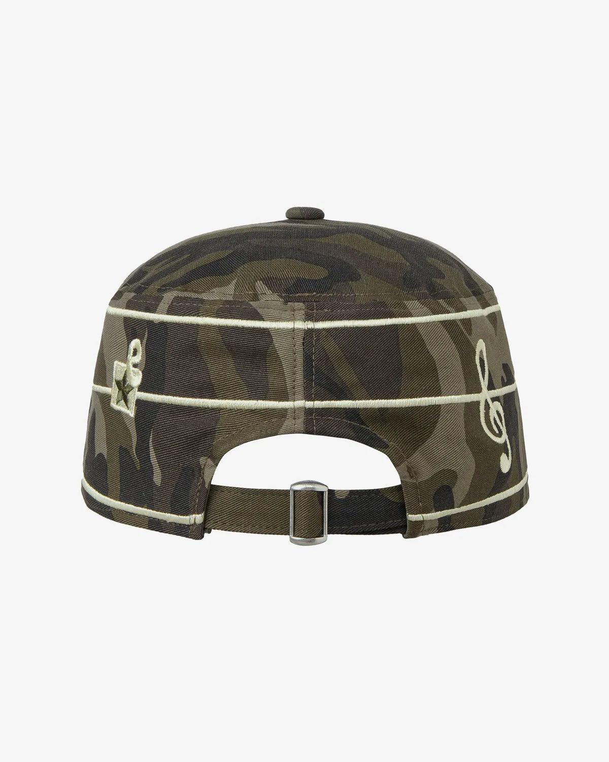 【aeae】A LOGO PILLBOX CAP [ CAMO / NAVY ]