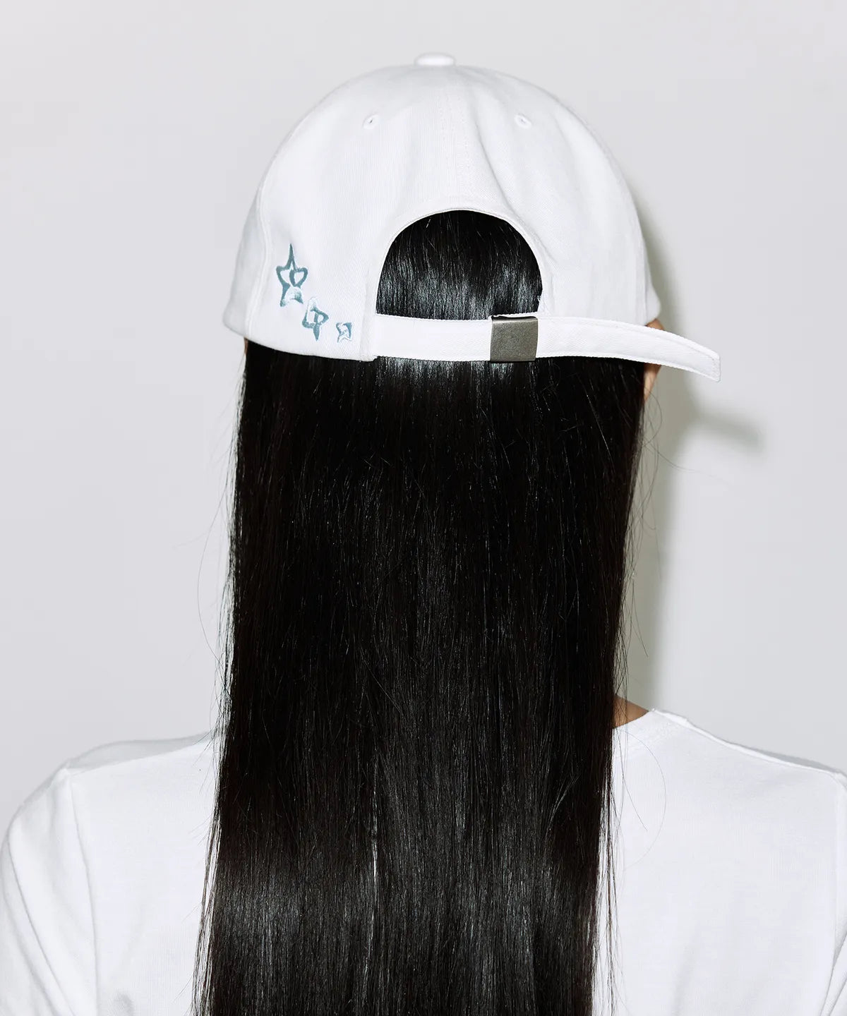 【Fancy Club】YOURS ANGEL CAP [White / Baby blue]