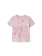 【kijun】Lily Blush Tee Dusty [Sage / Pink]