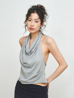 HALTER NECK SLEEVELESS - 3 colors