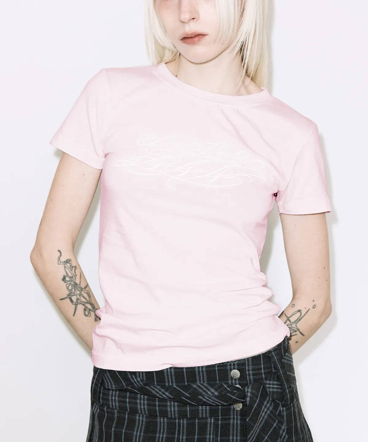 【Fancy Club】BACK CROSS TEE [5 colors]