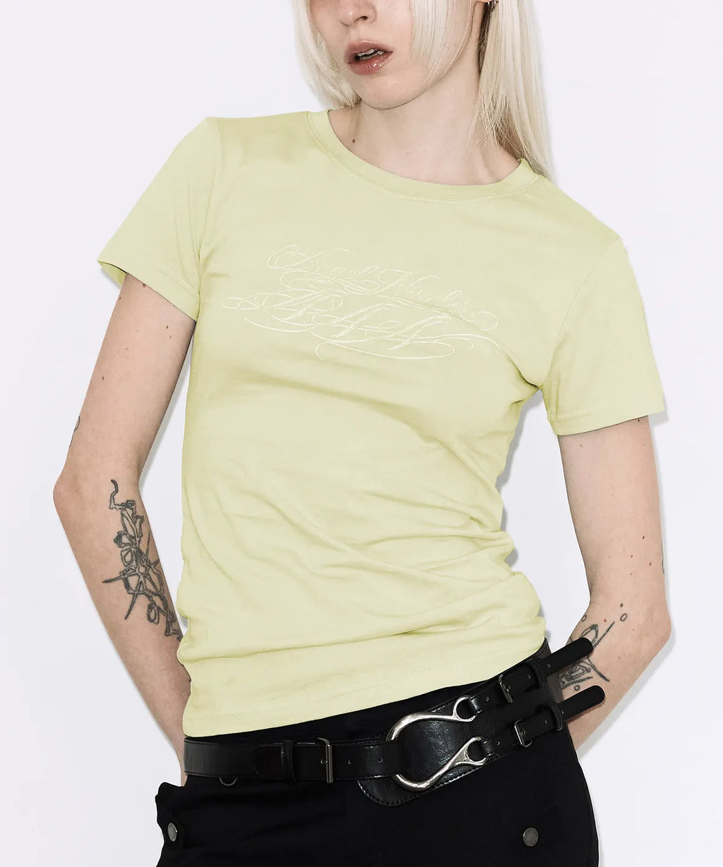 【Fancy Club】BACK CROSS TEE [5 colors]