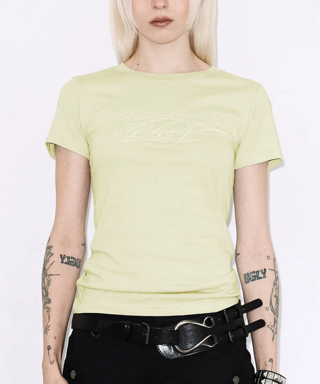 【Fancy Club】BACK CROSS TEE [5 colors]