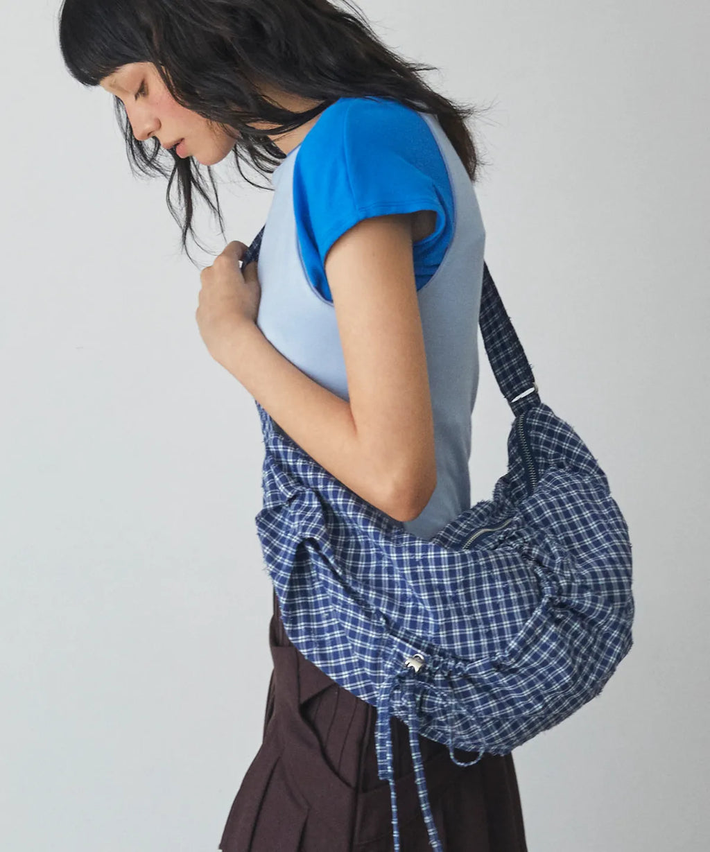 【fennec】LASSIE CHECKED BAG - 4 colors