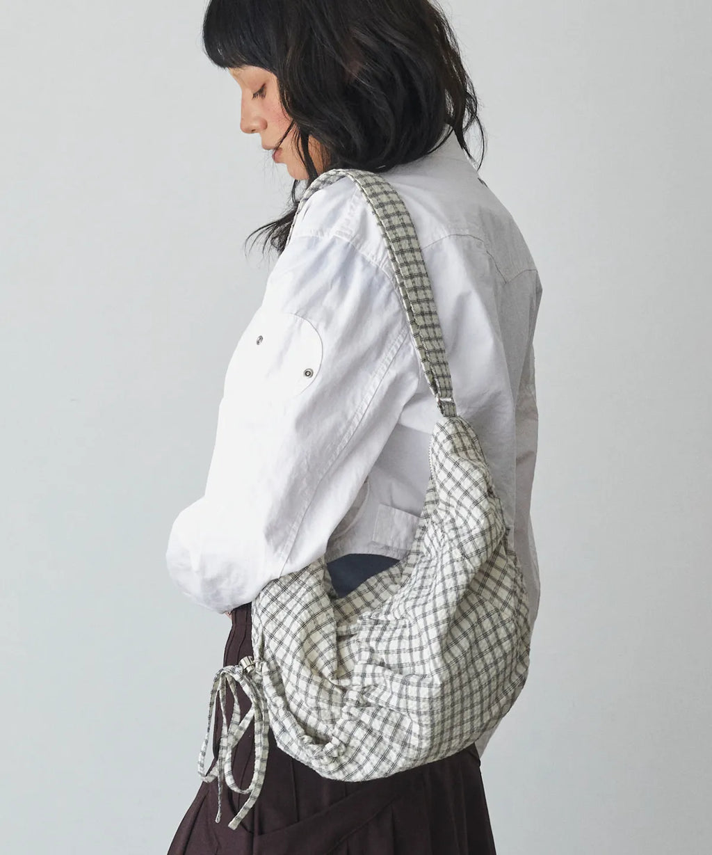 【fennec】LASSIE CHECKED BAG - 4 colors