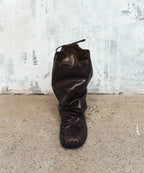 【KHIHO】RIVEL SLOUCHY MID BOOTS [ Black / Brown ]