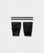 【KHIHO】NODE STUD BOOTS [ Black / Grey ]