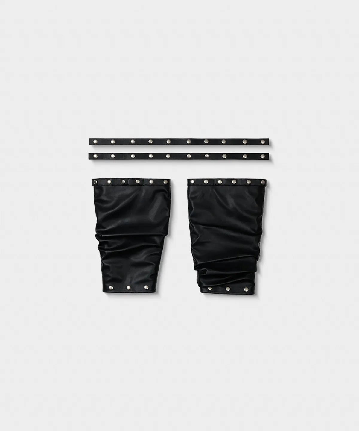 【KHIHO】NODE STUD BOOTS [ Black / Grey ]