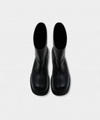 【KHIHO】NODE STUD BOOTS [ Black / Grey ]