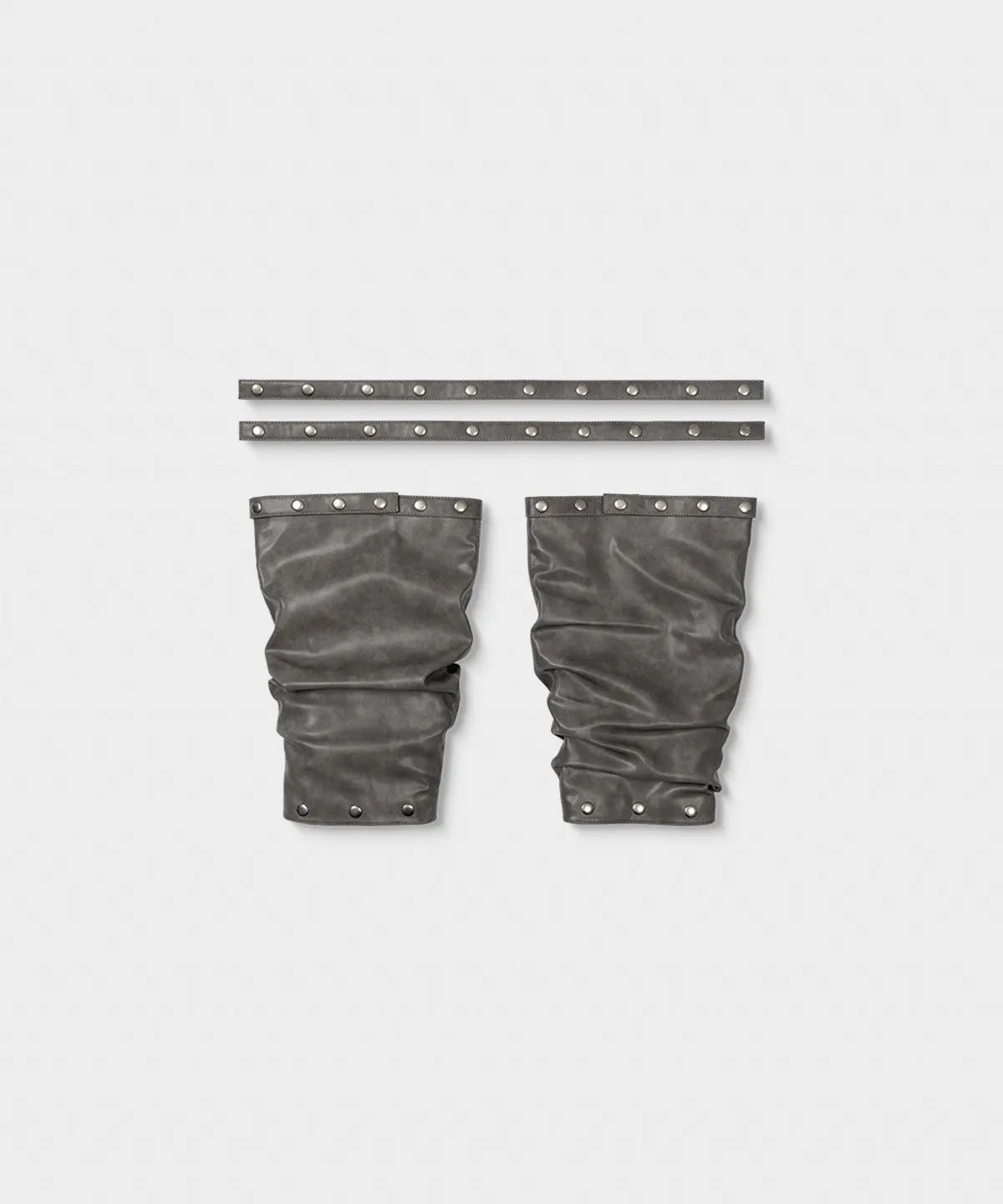 【KHIHO】NODE STUD BOOTS [ Black / Grey ]