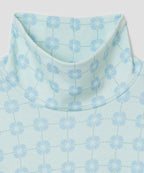 【typeservice】Flora Tile Top [ Mint / Gray ]