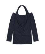 【Fancy Club】3-WAY OFF-SHOULDER COWL TOP - 2 colors