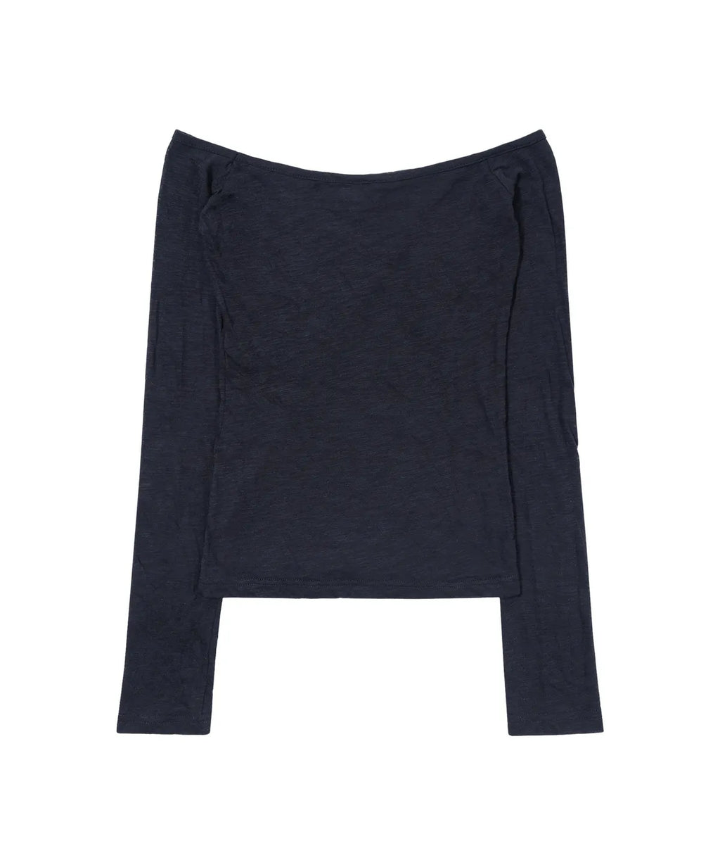 【Fancy Club】3-WAY OFF-SHOULDER COWL TOP - 2 colors