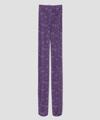 【typeservice】Tiny Glyph Tights [ purple / blue ]