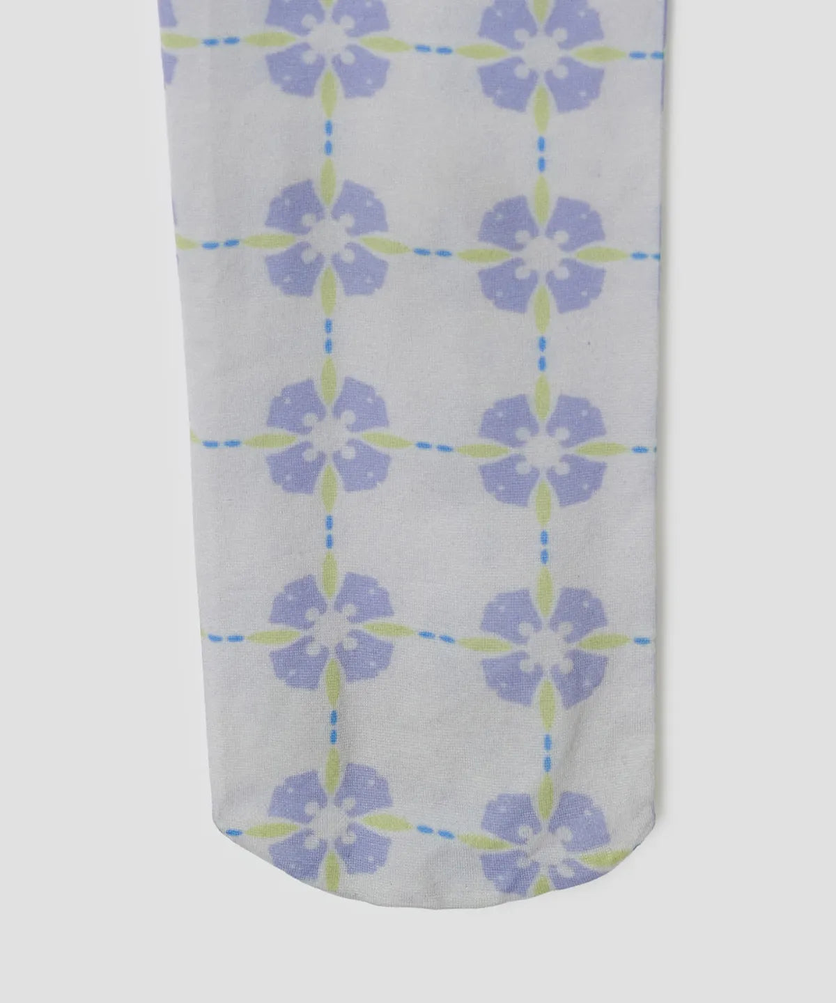 【typeservice】Flora Tile Tights [ Lime / Gray ]