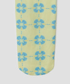 【typeservice】Flora Tile Tights [ Lime / Gray ]