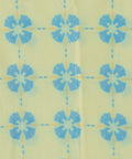 【typeservice】Flora Tile Tights [ Lime / Gray ]