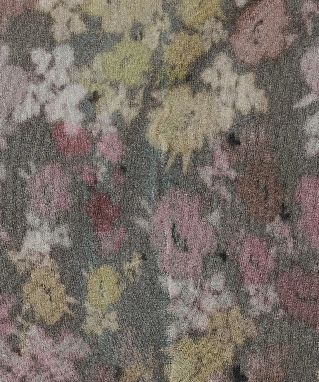 【typeservice】Powder Mist Tights [Brown / Gray ]