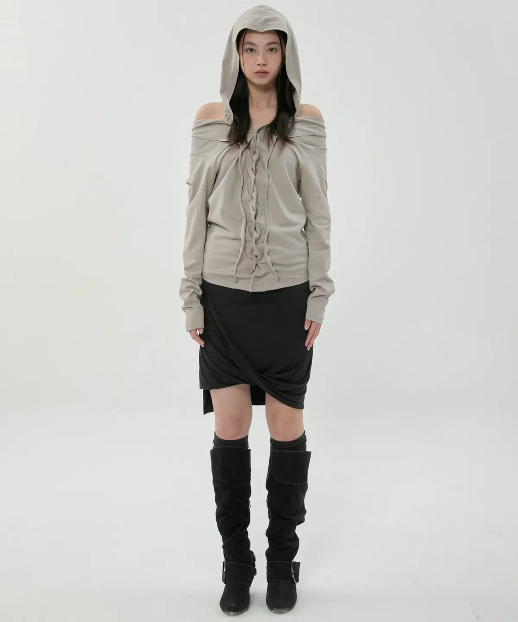 【Flare up】Braided Cardigan - 3 colors