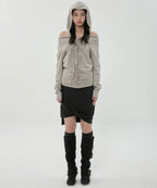 【Flare up】Braided Cardigan - 3 colors
