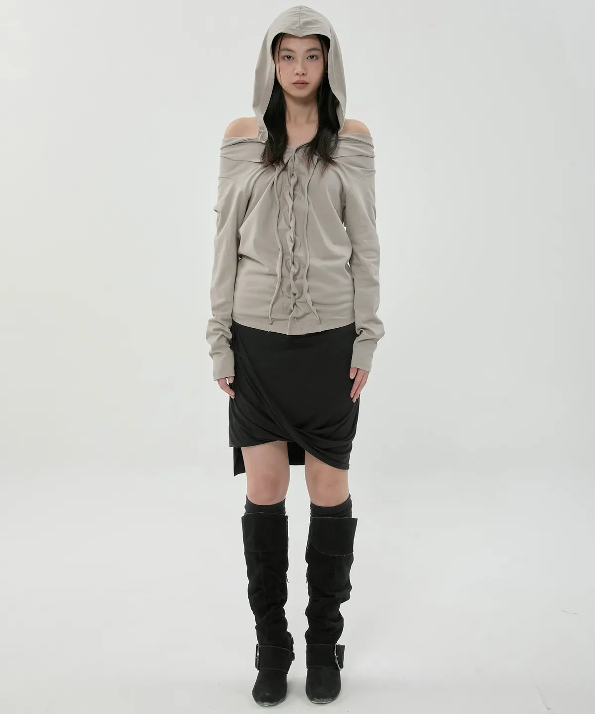 【Flare up】Braided Cardigan - 3 colors