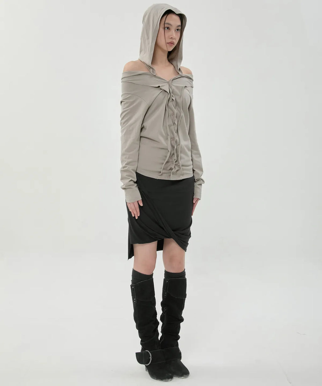 【Flare up】Braided Cardigan - 3 colors