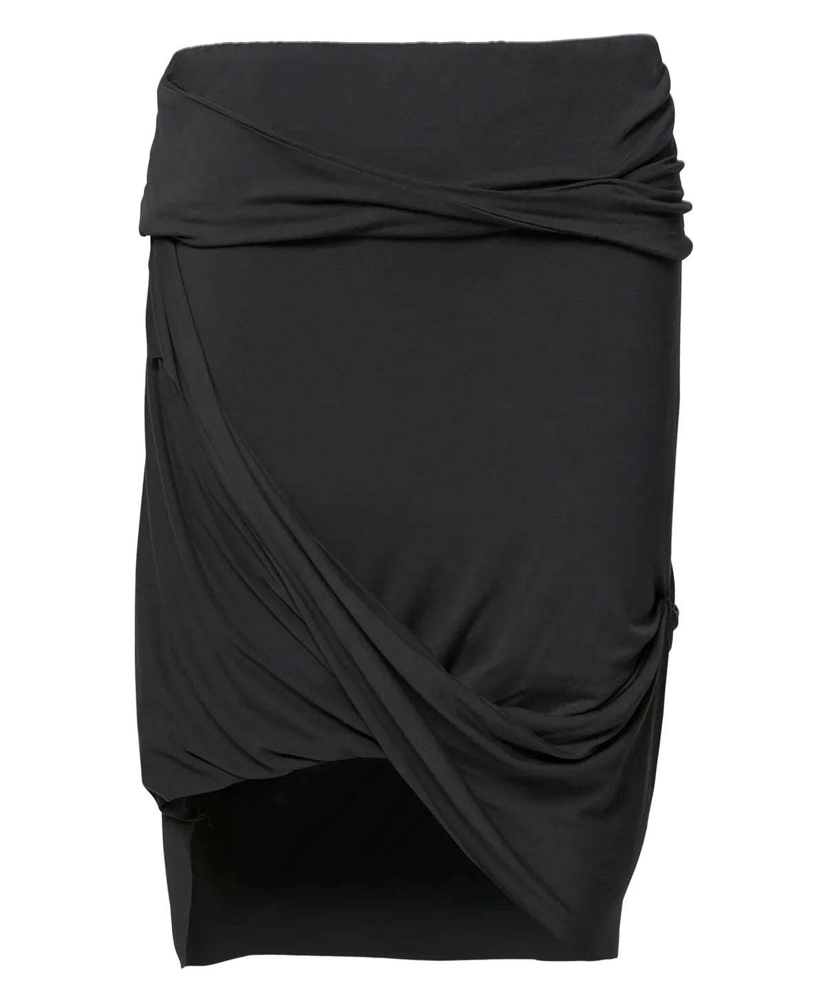 【Flare up】Asymmetrical Midi Skirt  - 2 colors