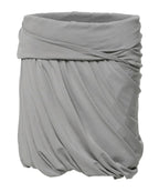 【Flare up】Layered Drape Midi Skirt - 3 colors